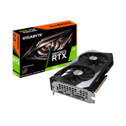 VGA GIGABYTE GeForce RTX 3050 WINDFORCE 8G (GV-N3050WF2-8GD)