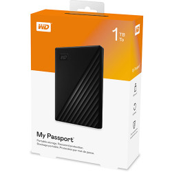Ổ cứng gắn ngoài WD My Passport Portable1TB - 2.5 inch - WDBYVG0010BBK-WESN