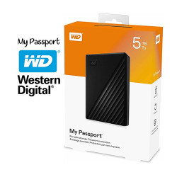 Ổ cứng di động WD My Passport Portable 5TB 2.5 inch - Đen