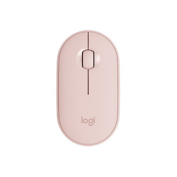 Chuột không dây Logitech Pebble M350 Wireless/ Bluetooth - Hồng