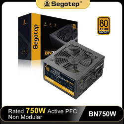 Nguồn máy tính SEGOTEP BN750W (750W | 80 Plus Bronze | ATX3.0+PCIE 5.0)