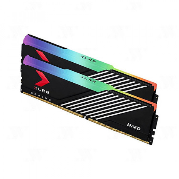 Ram PNY XLR8 Gaming MAKO 32GB (2x16GB) DDR5 bus 6000MHz EPIC-X RGB (màu đen)