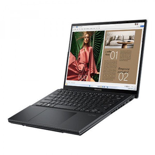 Laptop Asus Zenbook Duo OLED UX8406MA-PZ307W (Core™ Ultra 7 155H | 16GB | 512GB | Intel® Arc™ Graphics | 14.0inch 3K OLED 120Hz | Bút cảm ứng | Bàn phím | Win 11 | Xám)