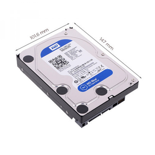 Ổ cứng HDD Western Digital 6TB Blue WD60EZAX (5400RPM/256MB Cache/3.5 INCH/SATA3)
