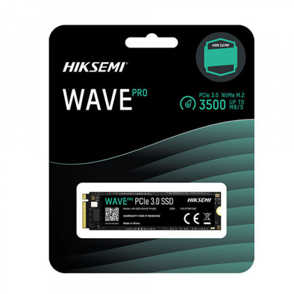 Ổ cứng SSD HIKSEMI HS-SSD-WAVE Pro 512Gb (NVMe PCIe/ Gen3x4 M2.2280/ 3500MB/s/ 1800MB/s)
