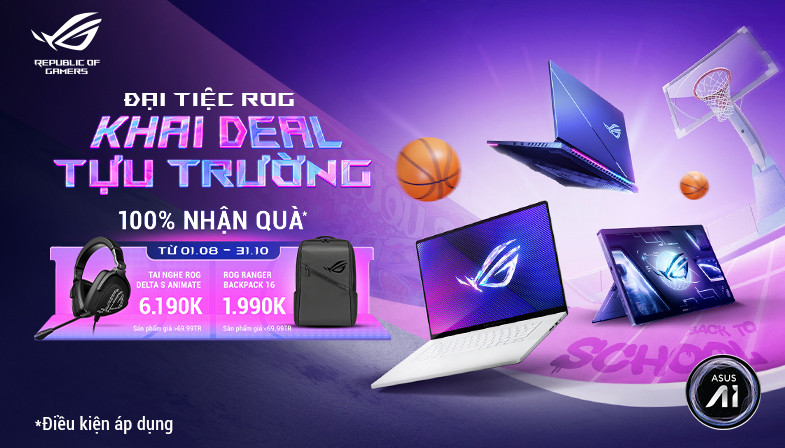 ĐẠI TIỆC ROG - KHAI DEAL TỰU TRƯỜNG