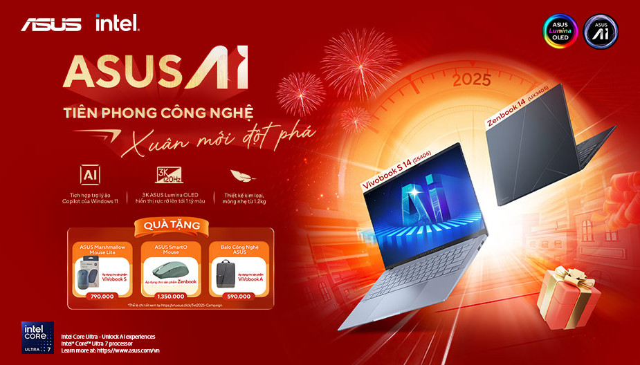 Asus ai - tiên phong công nghệ