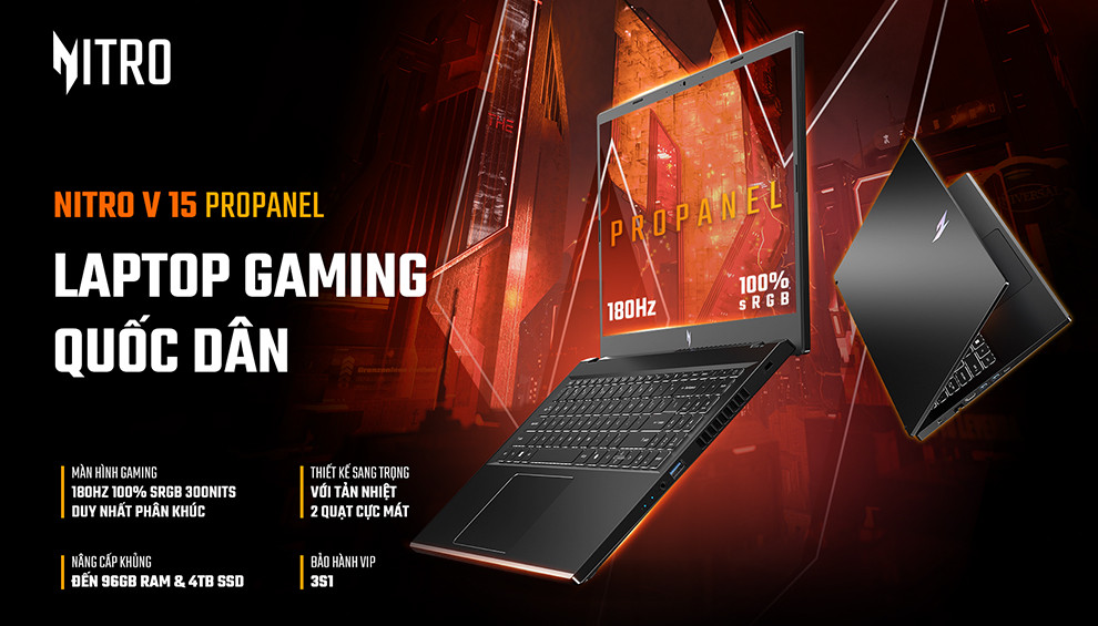 Acer Gaming Nitro V ProPanel