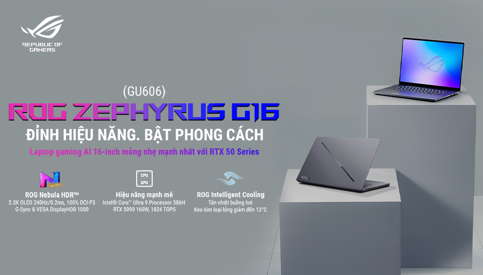 Laptop Asus ROG Zephyrus G16 GU606