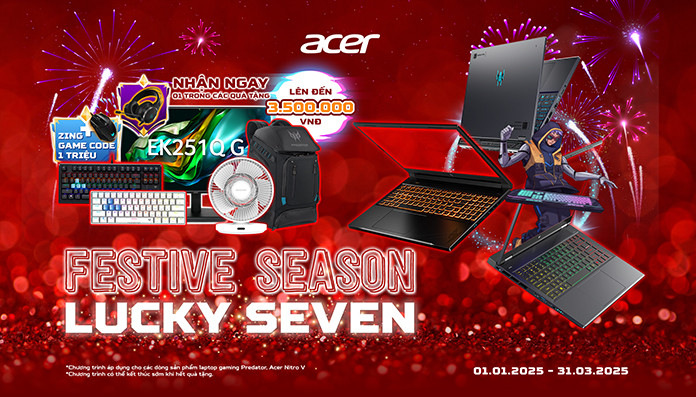 CTKM ACER: FESTIVE SEASON - LUCKY SEVEN