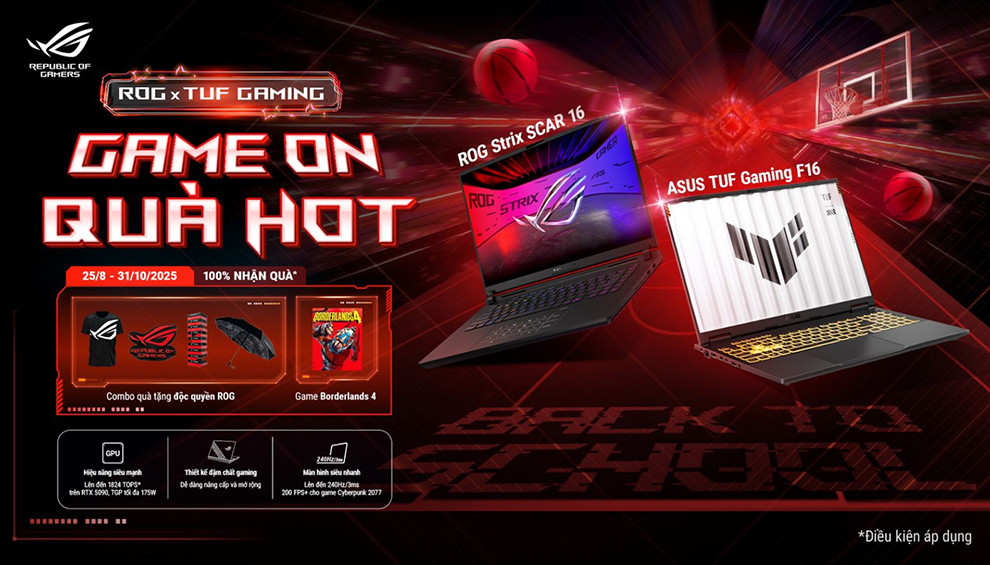 NHẬN QUÀ TẶNG ROG ĐỘC QUYỀN VÀ CODE GAME