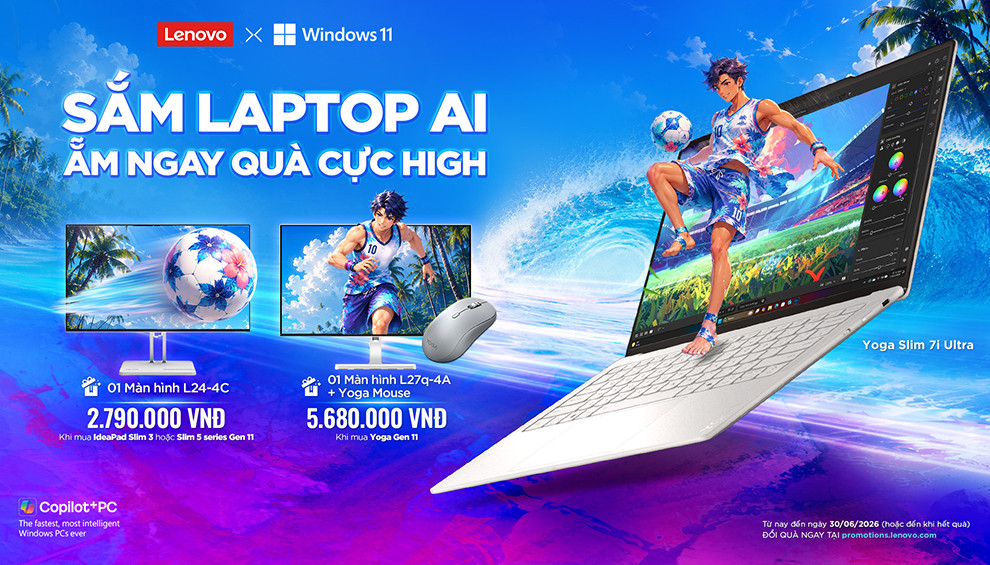 sắm laptop ai - ẵm ngay quà cực high