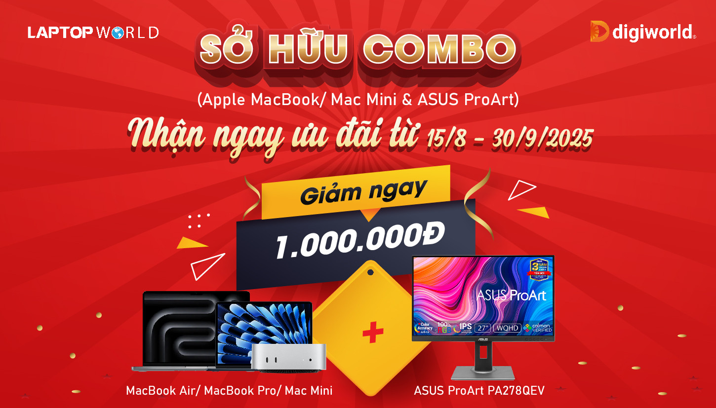 SỞ HỮU COMBO – RINH NGAY ƯU ĐÃI KHỦNG