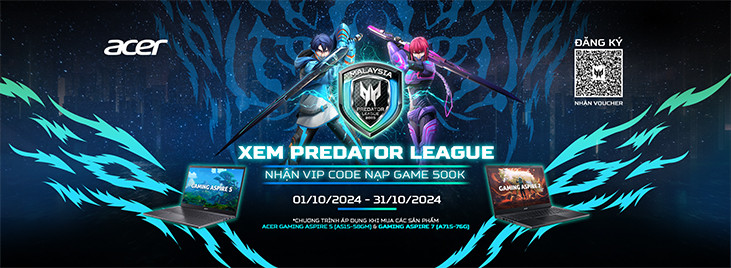 Xem Predator League – Nhận VIP Code Nạp Game 500K