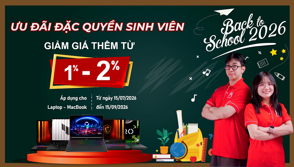 Ưu đãi giảm giá thêm lên tới 2%