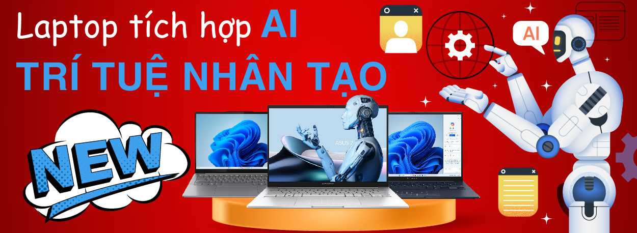 Laptop mới 2024 hỗ trợ công nghệ AI tại Việt Nam