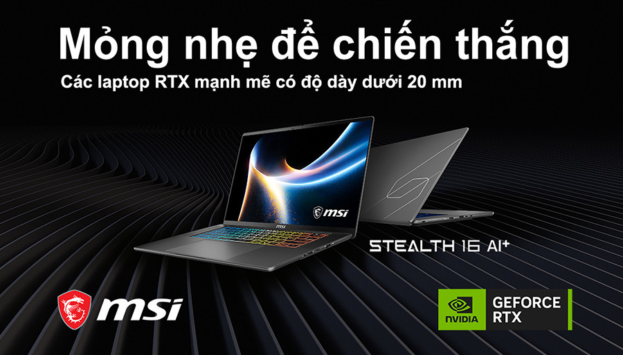 RTX50 series Slim gaming laptop