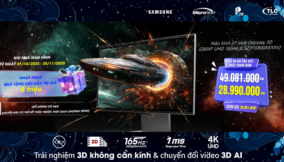 Tiên phong công nghệ - ưu đãi cực phê 