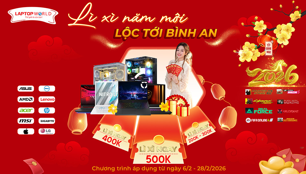Lì xì lên tới 500k