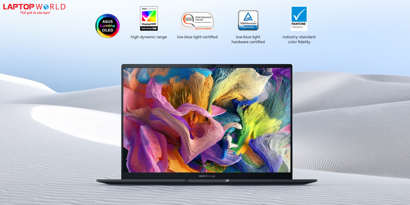 時間指定不可 ASUS Zenbook ASUS Zenbook OLED Q420V Touchscreen 120Hz 2023 14.5  Laptop 2.8K 14.5