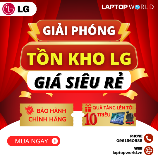 Tổng hợp các mẫu Laptop LG Gram 2023 mạnh mẽ, giá siêu hời thời điểm hiện tại