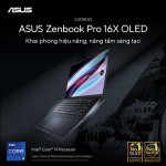 ASUS Zenbook Pro 16X OLED (UX7602) - Lựa chọn hoàn hảo cho giới thiết kế chuyên nghiệp