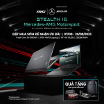 Đặt trước MSI Stealth 16 Mercedes-AMG Motorsport - Nhận ngay bộ quà tặng Mercedes AMG giới hạn