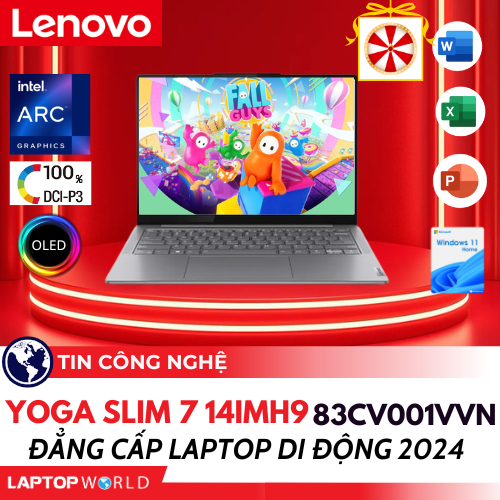 Lenovo Yoga Slim 7 14IMH9 83CV001VVN: Đẳng cấp laptop di động 2024