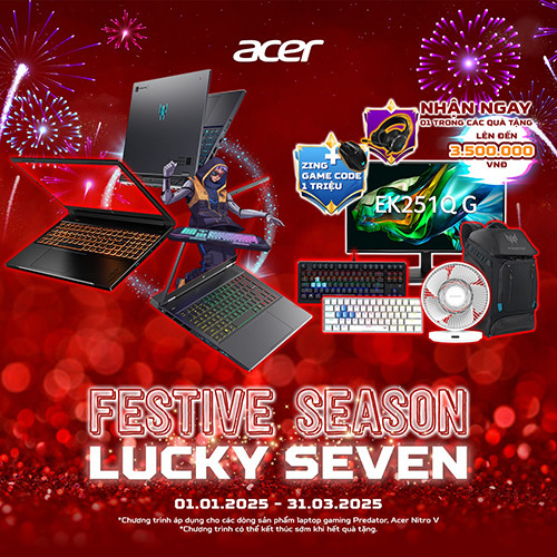 CTKM ACER: FESTIVE SEASON - LUCKY SEVEN