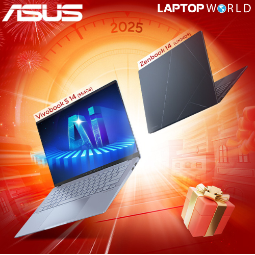 Nâng cấp laptop AI, đón năm mới rực rỡ cùng chương trình “ASUS AI – Tiên phong công nghệ, xuân mới đột phá”