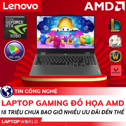 Laptop Gaming - Đồ họa AMD 18 triệu chưa bao giờ nhiều ƯU ĐÃI đến thế