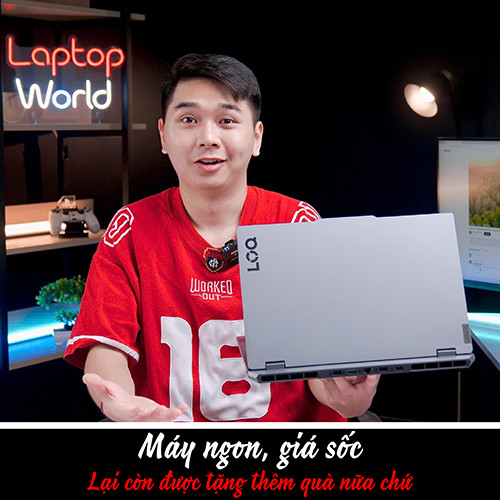 Laptop Gaming Lenovo LOQ 15IAX9 83GS001RVN – Thiết Kế Sang Trọng, Cấu Hình Đẳng Cấp