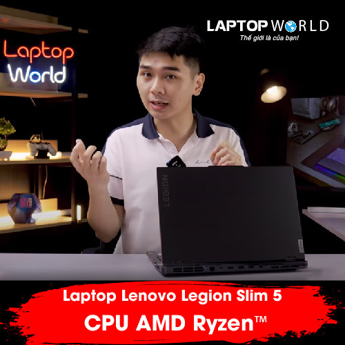 Laptop Lenovo Legion Slim 5 - Phiên bản chip AMD Ryzen