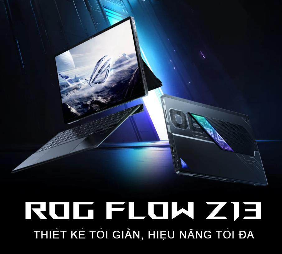 ROG Flow Z13 – Gaming tablet mạnh nhất thế giới chính thức mở bán tại thị trường Việt Nam