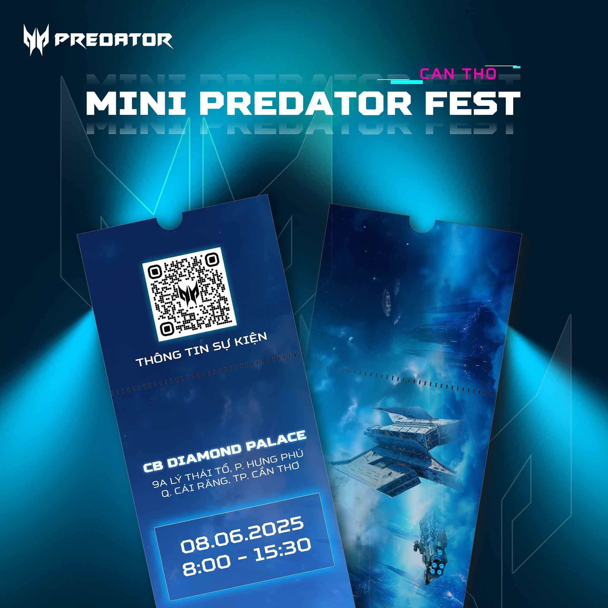 CTKM: TUẦN LỄ MINI PREDATOR FEST THÁNG 6