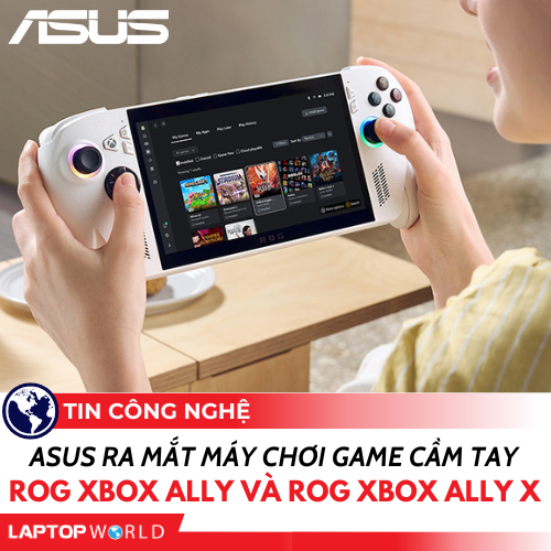 ASUS Republic of Gamers công bố máy chơi game cầm tay ROG Xbox Ally và ROG Xbox Ally X
