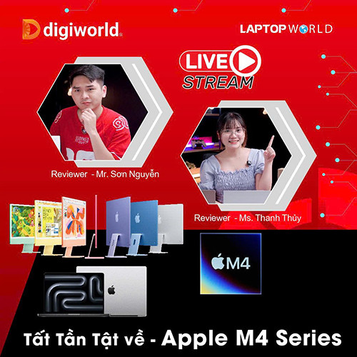 LIVE STREAM: Tất tần tật về Apple M4 Series