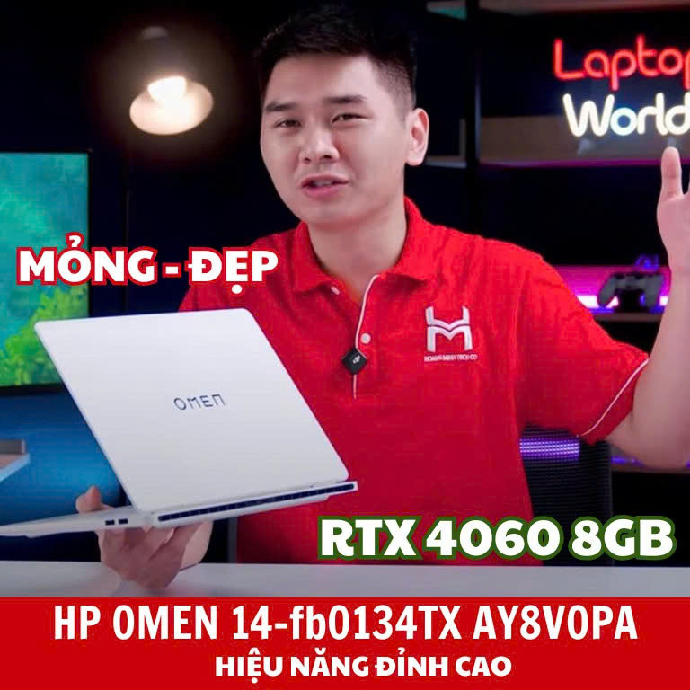 Laptop HP OMEN 14-FB0134TX AY8V0PA – Hiệu Năng Đỉnh Cao