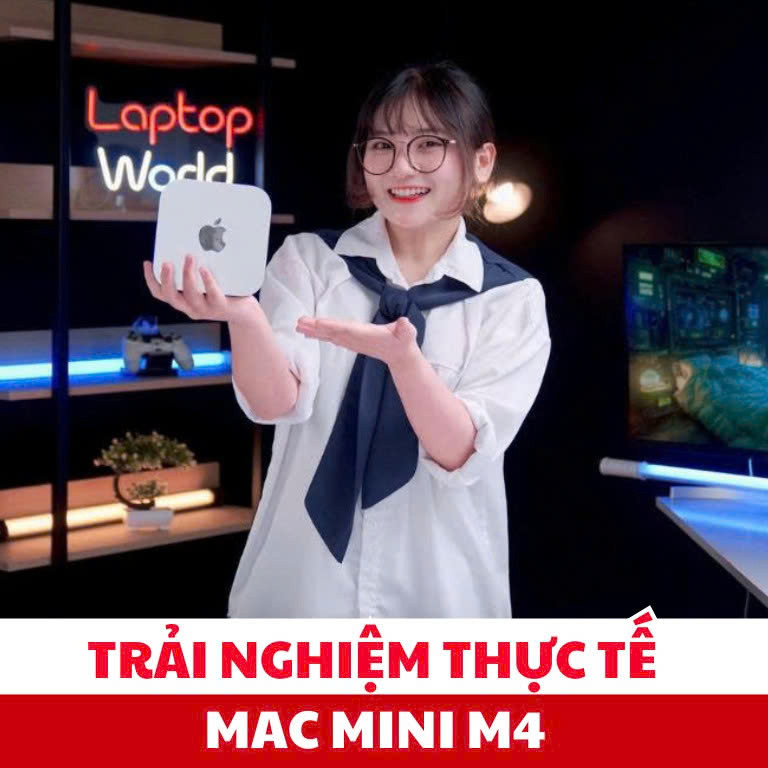 Trải nghiệm thực tế Mac mini M4 – Thử sức trong văn phòng, đồ họa và cả game