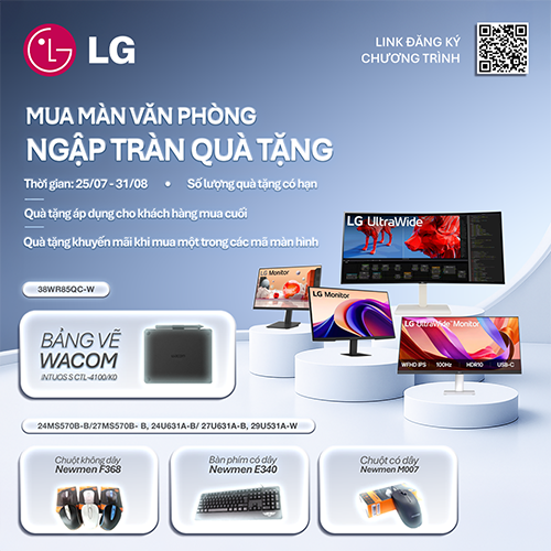 Mua màn văn phòng, ngập tràn quà tặng – Số lượng có hạn!