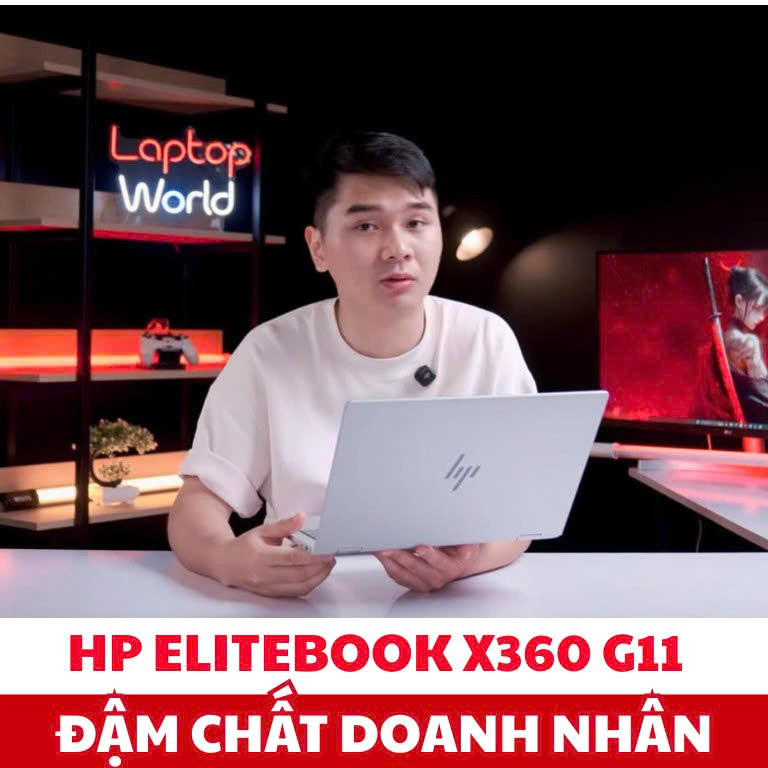 HP EliteBook x360 G11 – Tinh Tế, Mạnh Mẽ, Đậm Chất Doanh Nhân