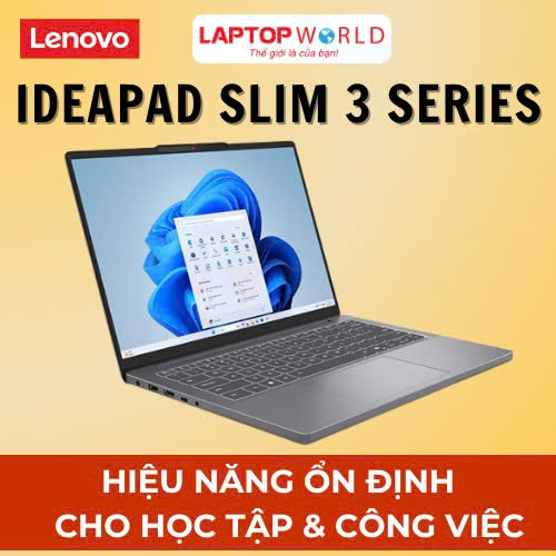 Lenovo IdeaPad Slim 3 Series – Hiệu năng ổn định cho học tập & công việc