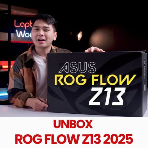 Unbox Asus ROG Flow Z13 2025 - AMD Ryzen AI Max+ 395