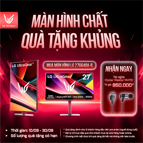 Màn hình chất – Quà tặng khủng