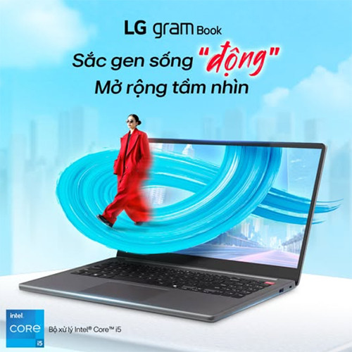 LG Gram Book - Sắc gen sống động, mở rộng tầm nhìn 