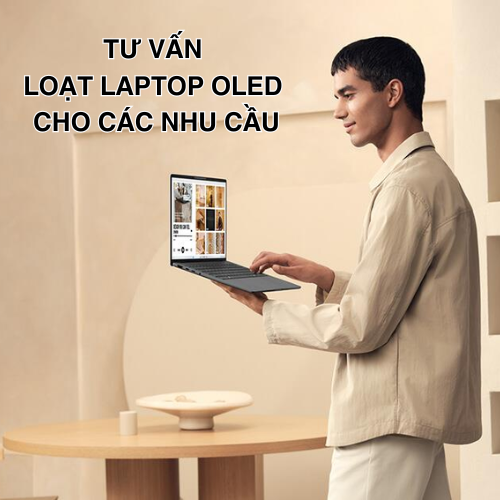 Tư vấn loạt laptop OLED cho các nhu cầu