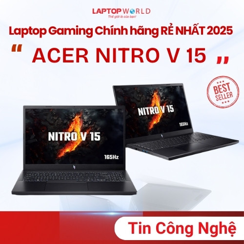 Laptop Gaming Chính hãng RẺ NHẤT 2025? - 16 triệu đã có Màn 165Hz, Tản nhiệt TỐT