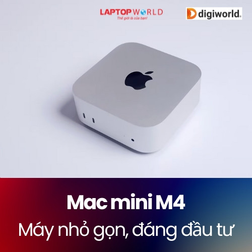 Mac mini M4 – Máy nhỏ gọn, đáng đầu tư