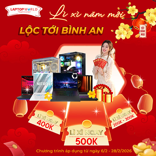 Chương trình khuyến mại: “Lì xì năm mới, Lộc tới bình an”