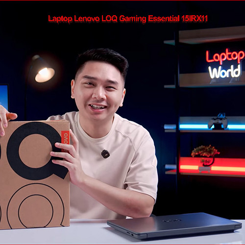 Lenovo LOQ Essential 15IRX11 83SC003RVN - Lựa chọn gaming/đồ họa tầm trung đáng giá: Màn hình 100% sRGB, GPU RTX 5050
